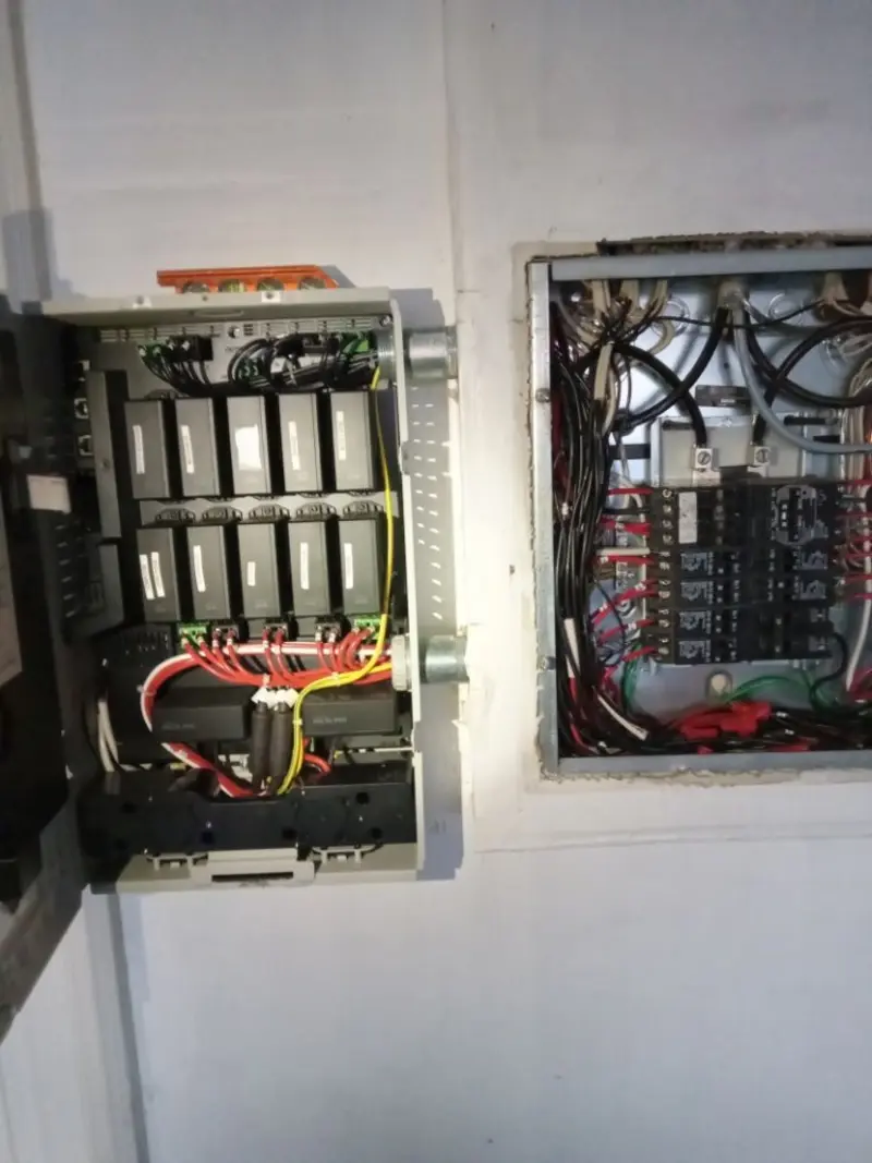 Electrical panel upgrade completed for Indoor Lighting Installation in Rockingham